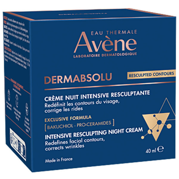 AVENE DermAbsolu noćna krema za intenzivno učvršćivanje kontura, 40 ml